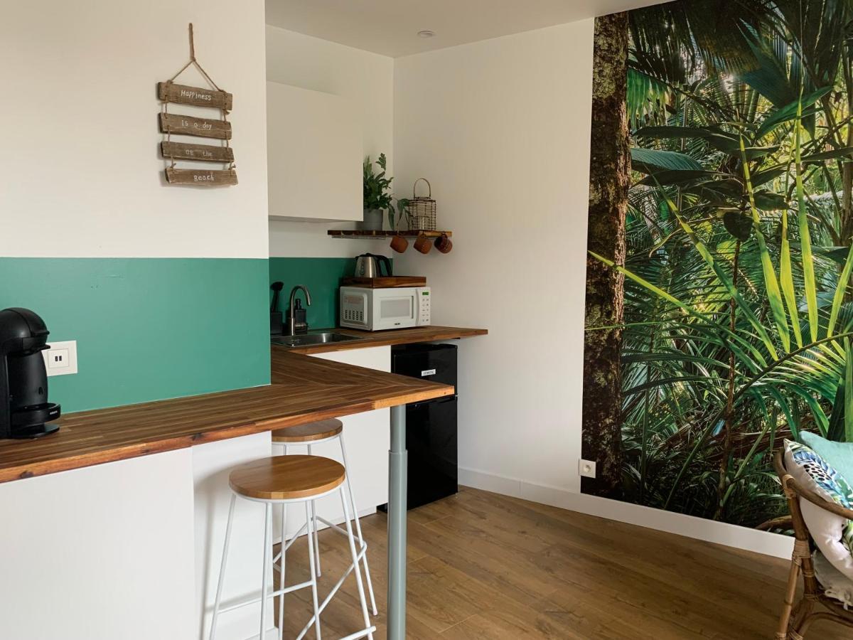 Le Petit Bali - Studio - Wifi - Parking - Coeur De Ville Pont-lʼAbbé المظهر الخارجي الصورة