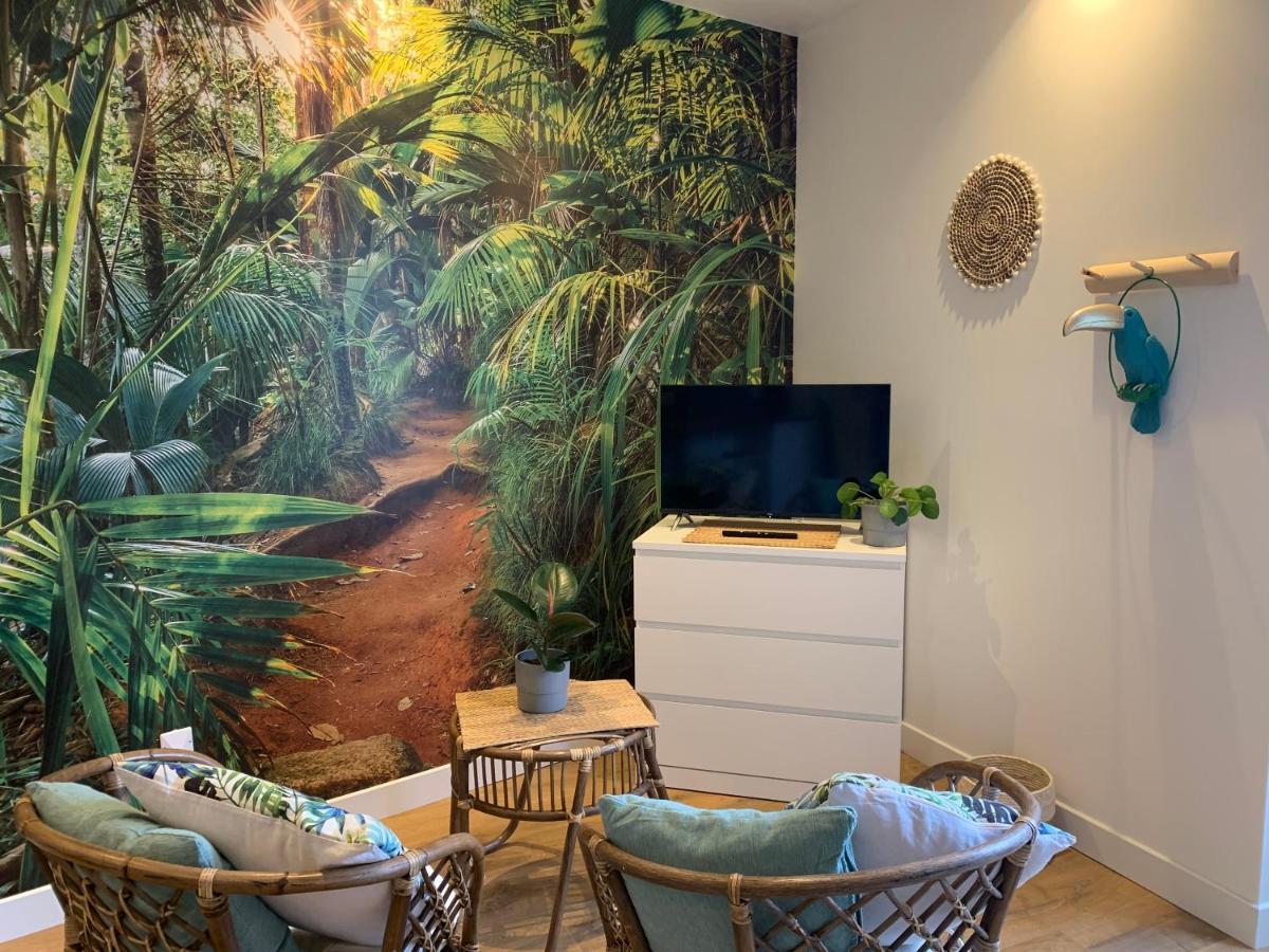 Le Petit Bali - Studio - Wifi - Parking - Coeur De Ville Pont-lʼAbbé المظهر الخارجي الصورة